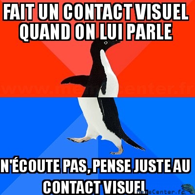 Contact visuel