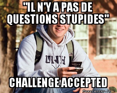 Questions stupides
