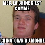Chinatown et la Chine