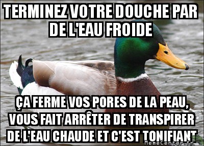 Douche froide