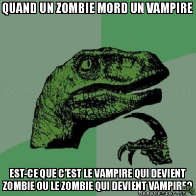 les vampires et zombies
