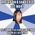 Décès à l'école
