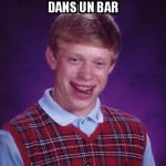 Fille d'un bar