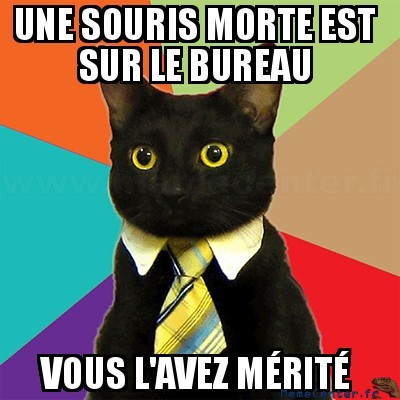Souris morte
