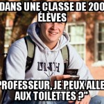 Aller aux toilettes