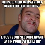 Bip du micro ondes