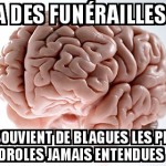 A des funérailles