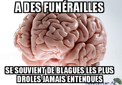A des funérailles