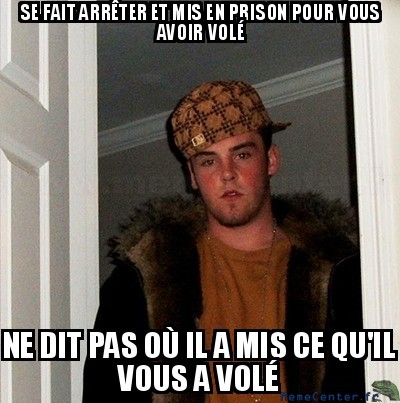 Voleur stupide