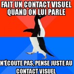 Contact visuel