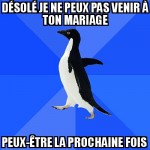 Invité à un mariage