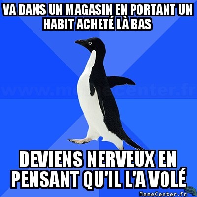 J'ai rien volé !