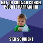 Le congel !