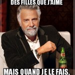 Parler à des filles