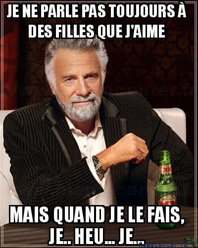Parler à des filles