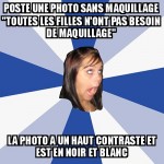 Sans maquillage