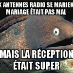 A un mariage