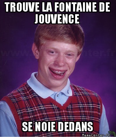 La fontaine de jouvence !