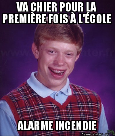Caca bad luck