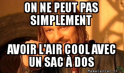 Avoir l'air cool