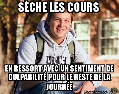 Sécher les cours