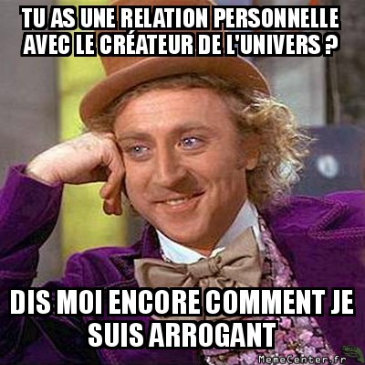 Relation avec Dieu