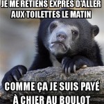 Pourquoi se retenir d'aller aux toilettes