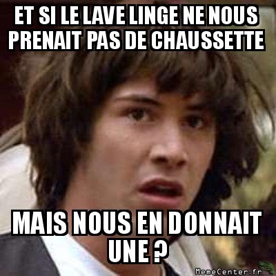Voleur de chaussette
