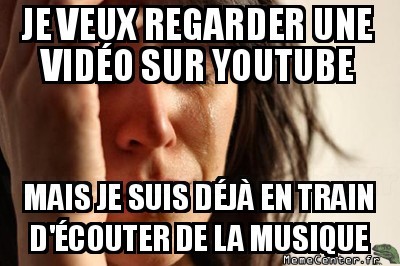 Problème youtube