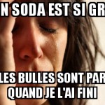 Trop de soda