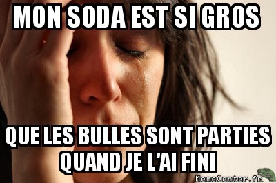 Trop de soda