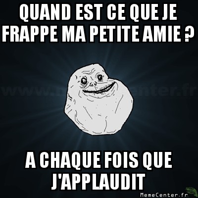 Frapper sa petite amie