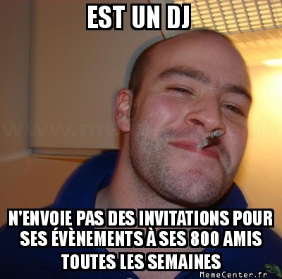 DJ sur Facebook