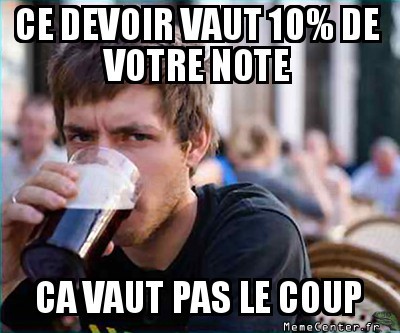 Devoir noté