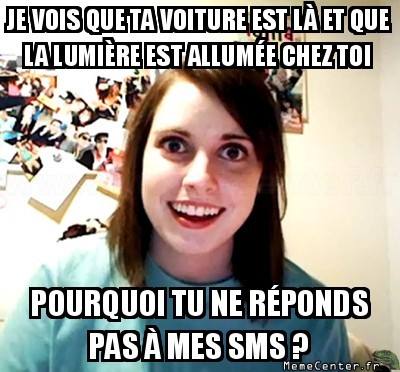 Pourquoi tu réponds pas ?