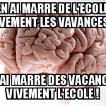 Ecole - Vacances