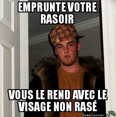 Un rasoir ?