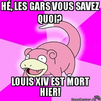 Un peu à la ramasse