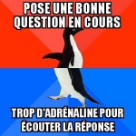 Poser une question en classe