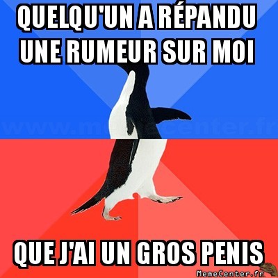 Rumeur sur moi