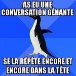 Conversation gênante