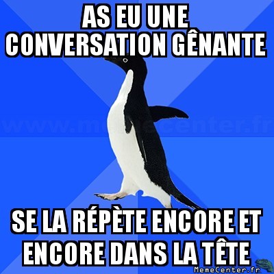 Conversation gênante