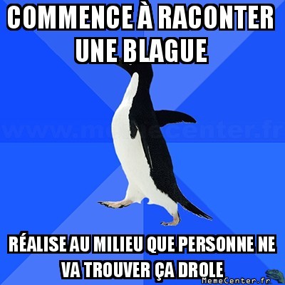 Début de blague