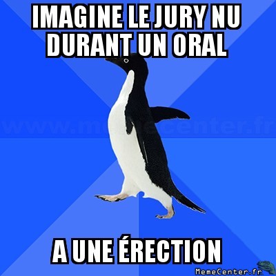 Stress à un oral