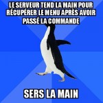 Serveur de restaurant