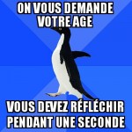 Quel age ?