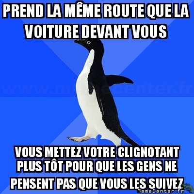 Clignotant de voiture