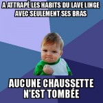 Récupération d'habits