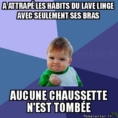 Récupération d'habits