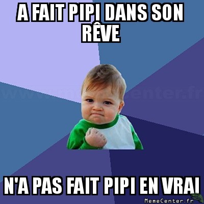 Pipi au lit